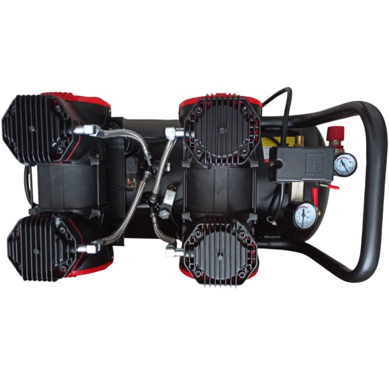 Auarita 2-1450X2F50 Dual motors high flow oil less air compressor |