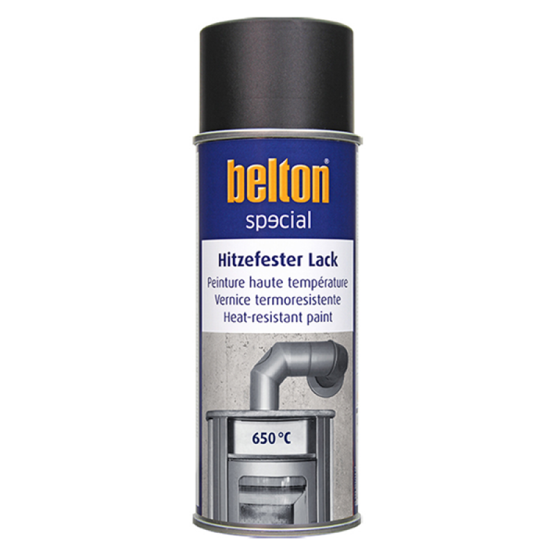 Belton Heat resistant paint 650°C / Термоустойчив спрей 650°C | Спрей за различни повърхности