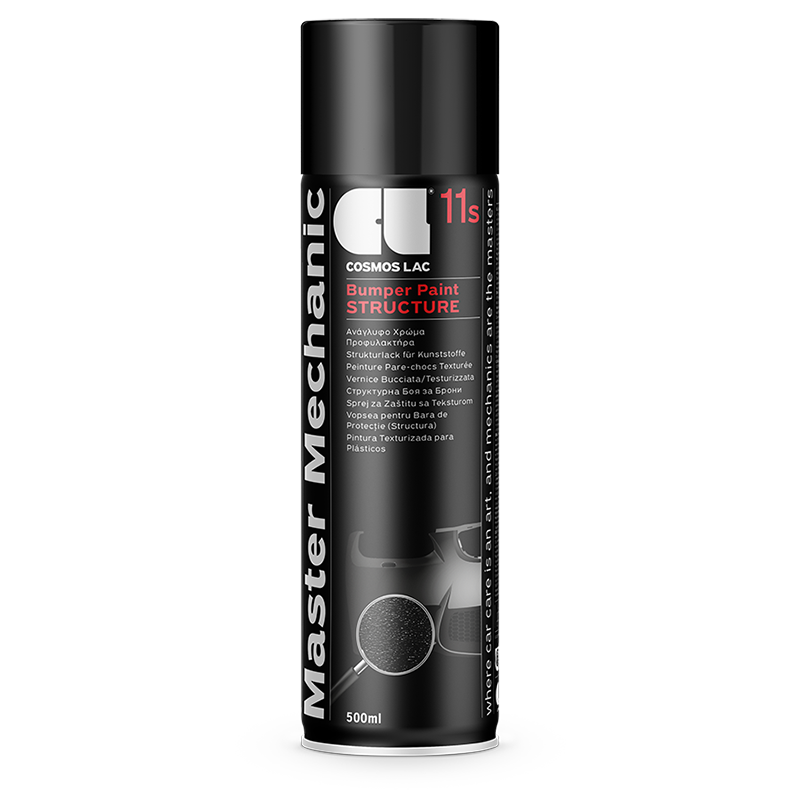 COSMOS LAC MASTER MECHANIC BUMPER PAINT 11S BLACK STRUCTURE | Spray Line