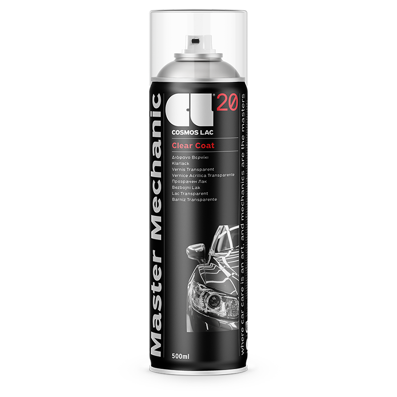 COSMOS LAC MASTER MECHANIC 20 CLEAR COAT TRANSPARENT | Spray Line