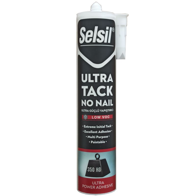 SELSIL ULTRA TACK NO NAIL  Хибридно Полимерно Строително Лепило | Лепила