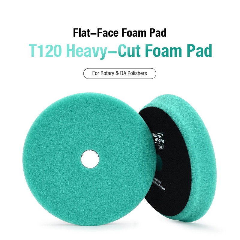 ShineMate T120 Heavy Cut Flat-Face Foam Pad | Polishing pads