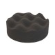 GRAFFIT AUTO Polishing sponge pad WAFFEL Black 80x25 Velcro | Polishing pads