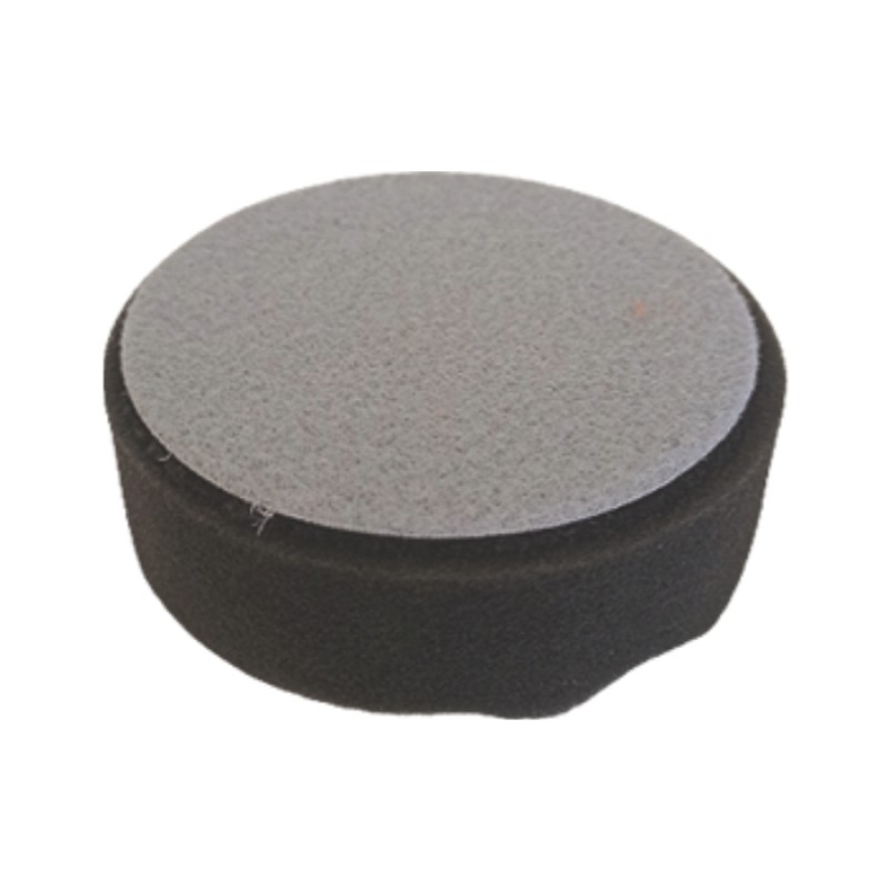 GRAFFIT AUTO Polishing sponge pad WAFFEL Black 80x25 Velcro | Polishing pads