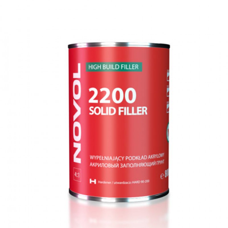 NOVOL N 2200 SOLID FILLER – Запълващ акрилен грунд | Грундове
