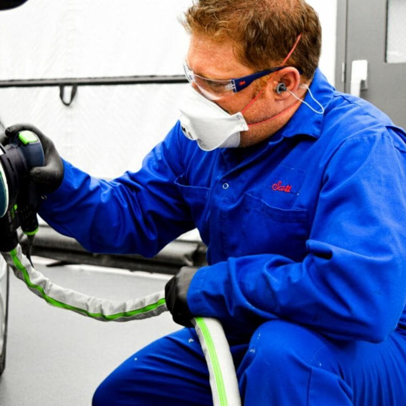 3M™ Blue Net Disc Roll 150 mm | Automotive industry