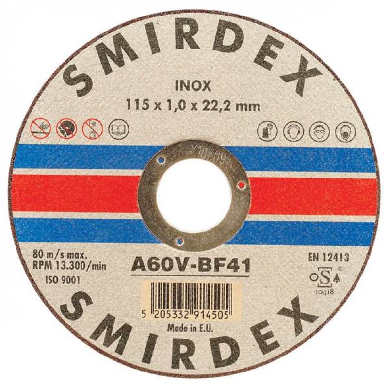 Smirdex 914 INOX Диск за рязане на метал | Метал